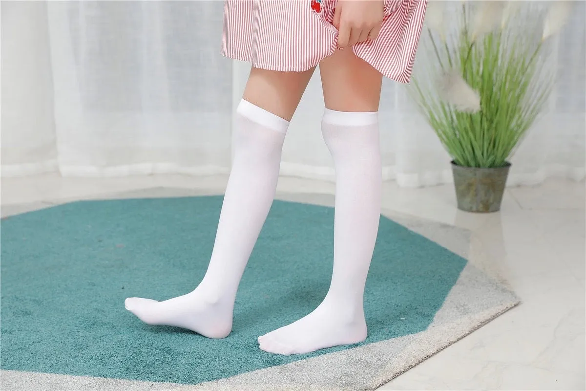 Girls Long Fashion Socks