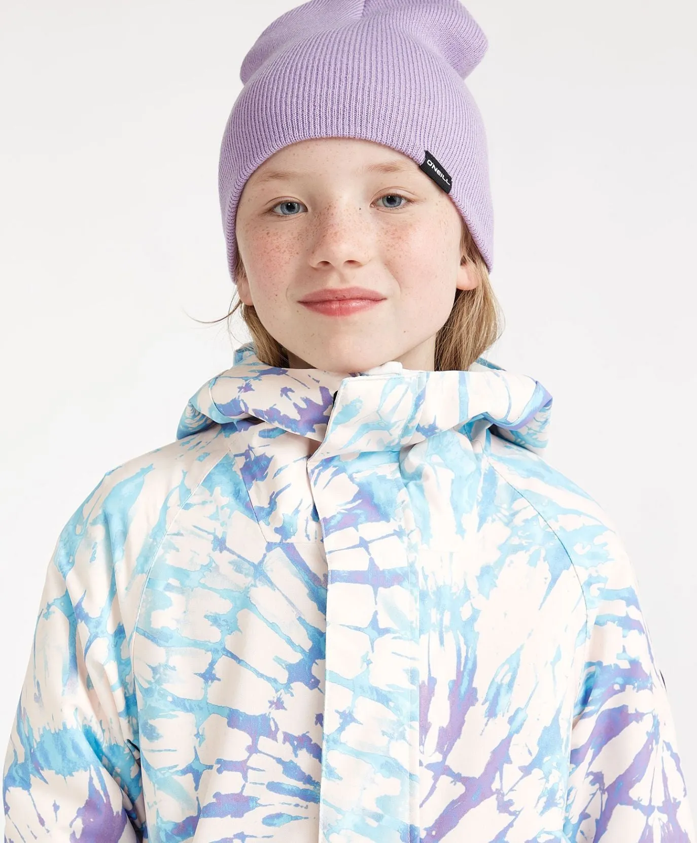 Girl's O'Riginals Anorak Jacket - Blue Wave Colour Block