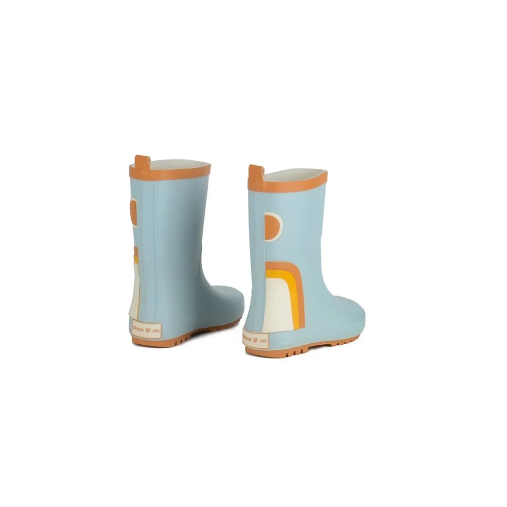 Grech & Co. Childrens Rain Boots - Light Blue