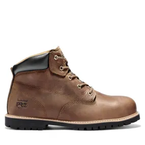 Gritstone 6 Inch Steel-Toe Work Boot Brown