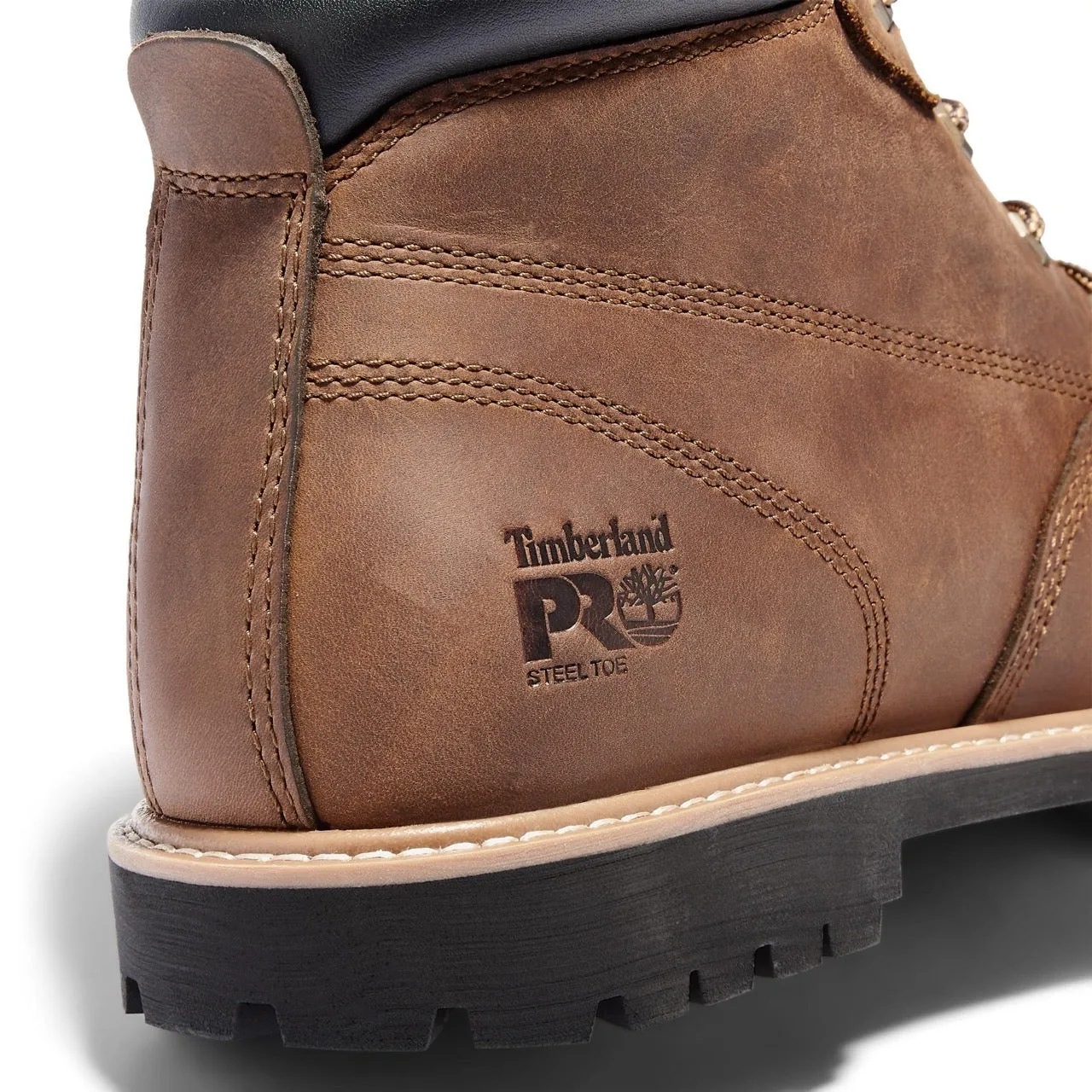 Gritstone 6 Inch Steel-Toe Work Boot Brown