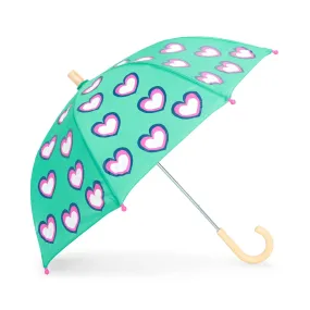 Hatley Hearts Colour Changing Umbrella