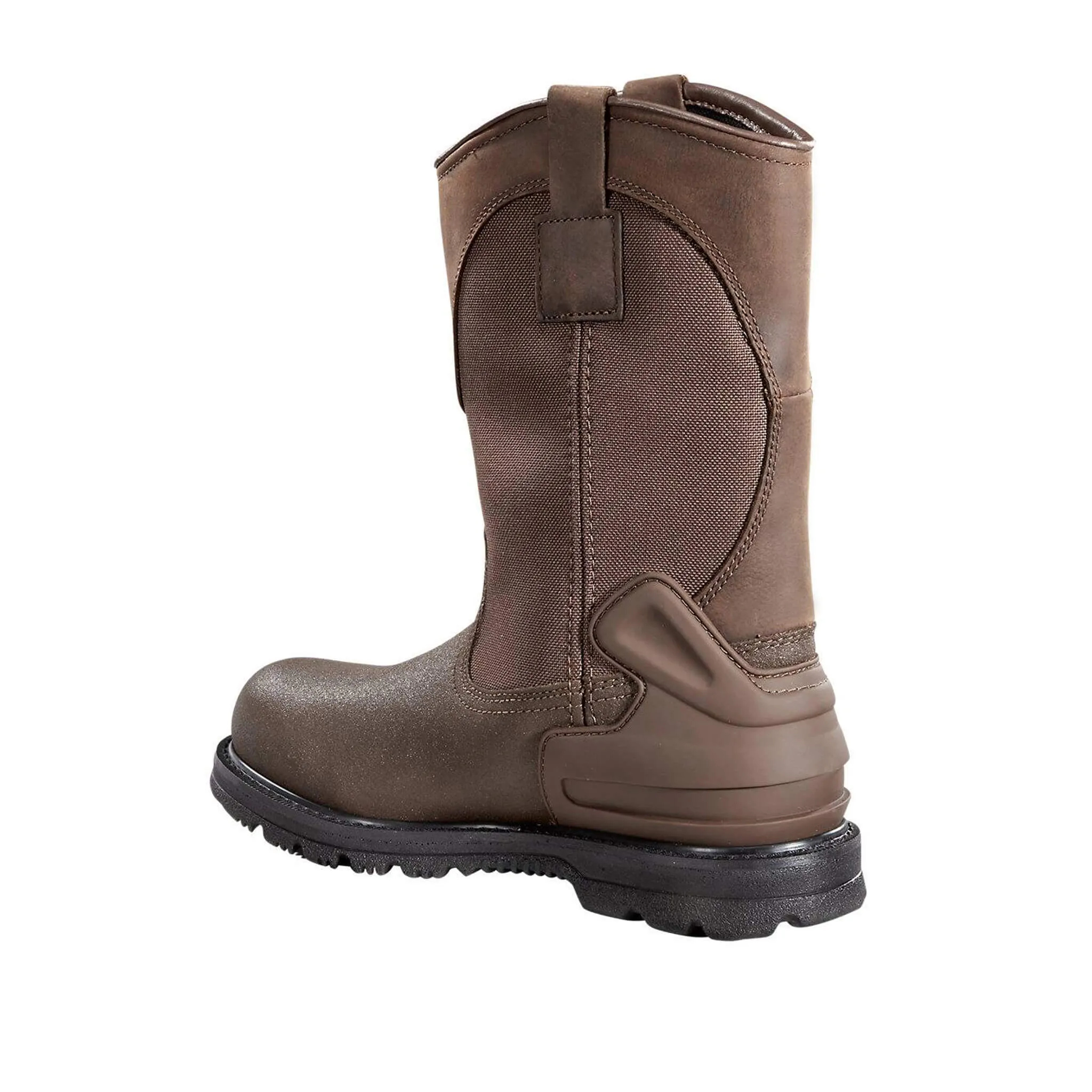 Heritage Wp 11" Steel Toe Dark Brown Wellington Work Boot