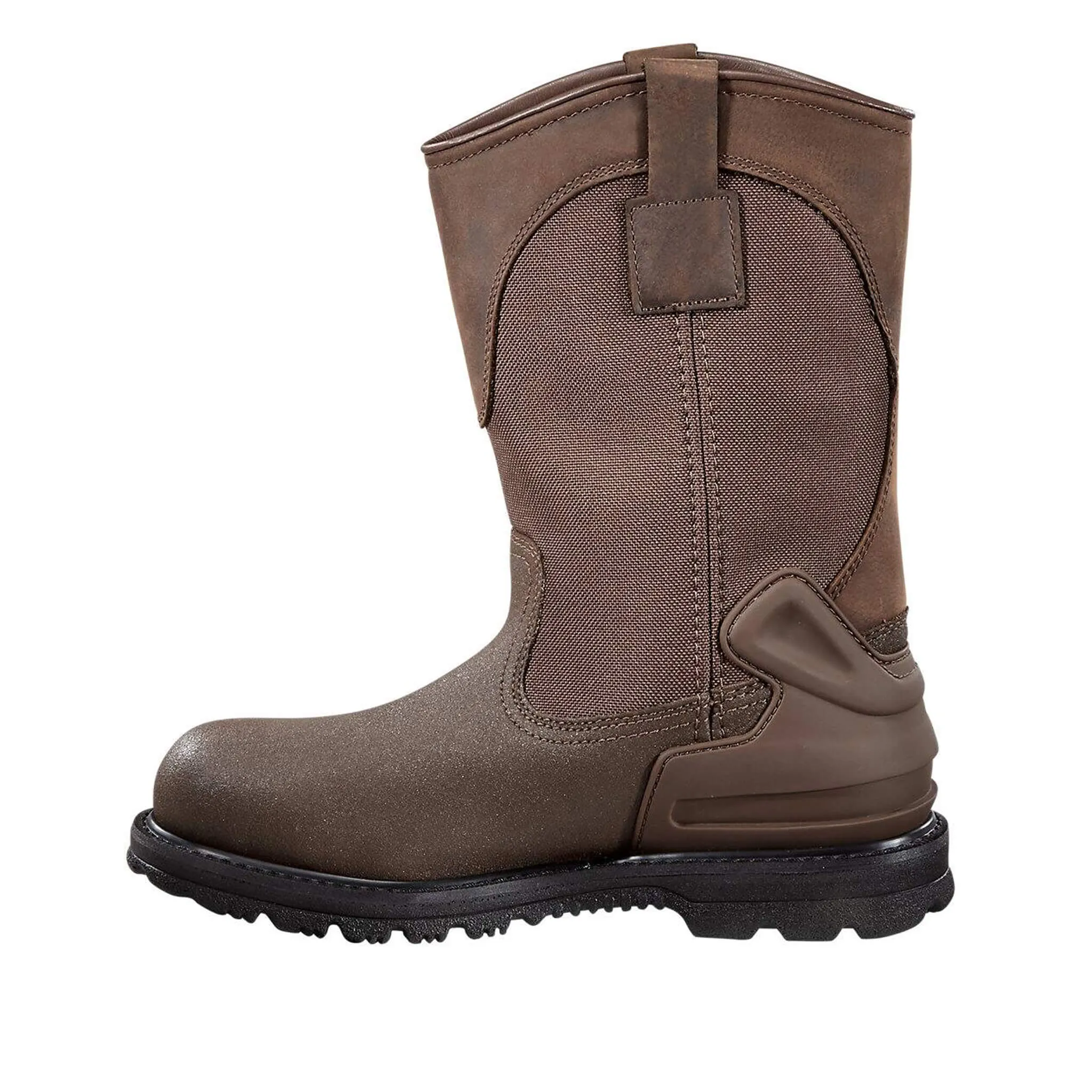 Heritage Wp 11" Steel Toe Dark Brown Wellington Work Boot