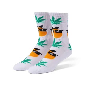 HUF x Midnight Organic Crew Sock