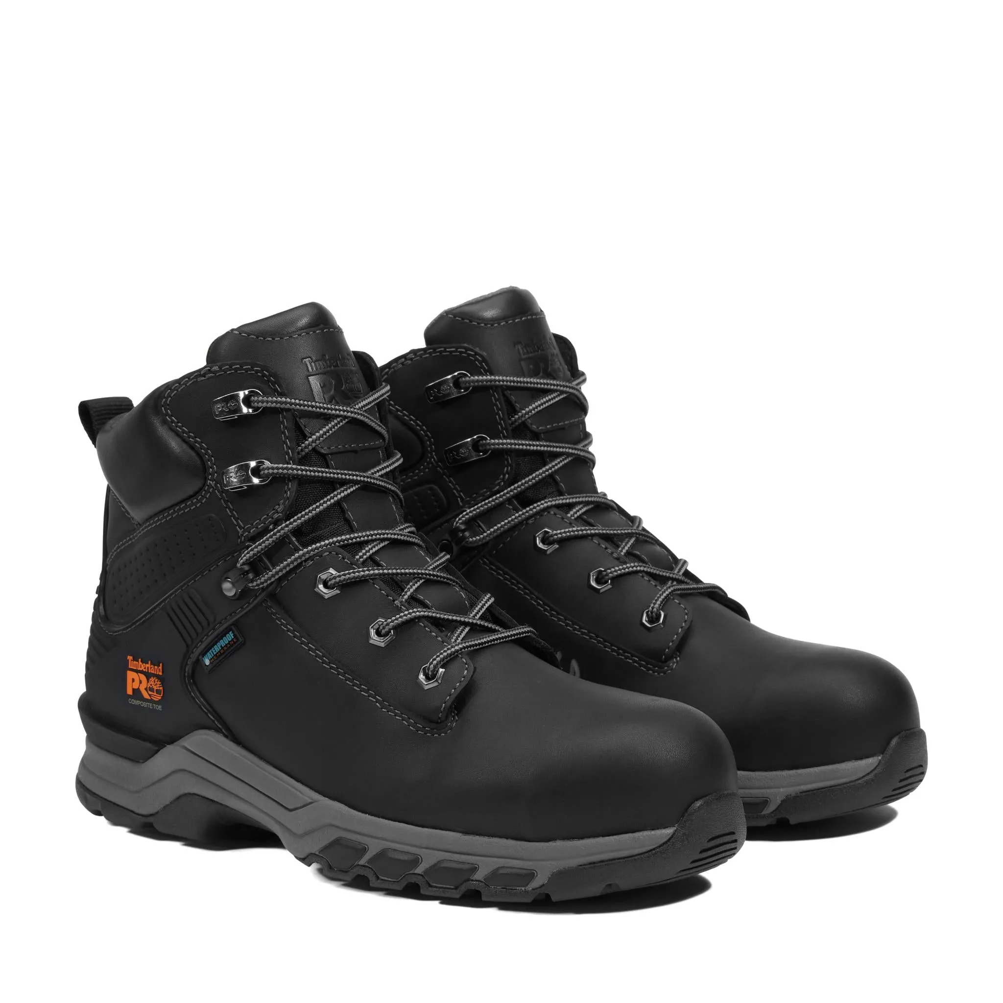 Hypercharge 6 Inch Composite Toe Waterproof Work Boot Black