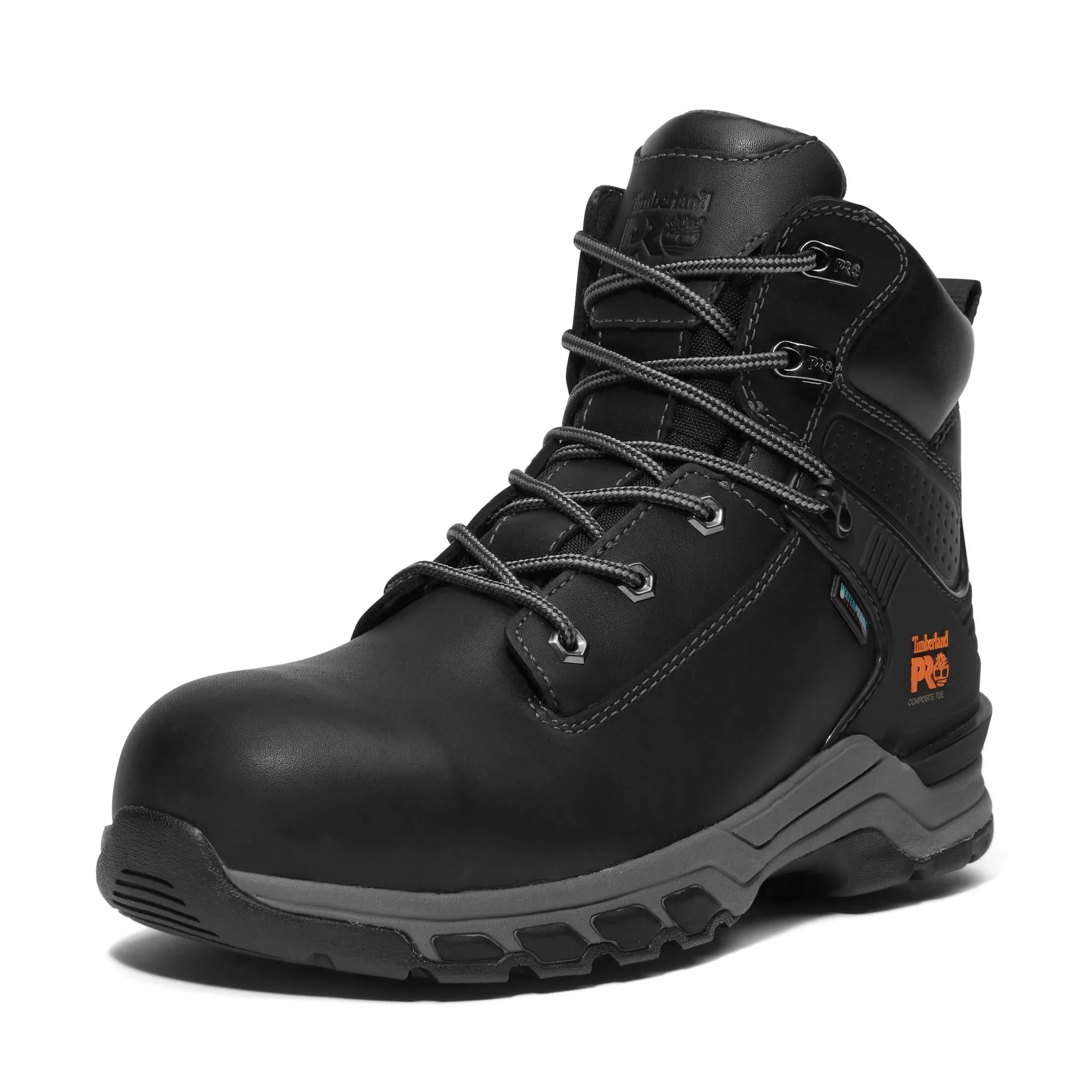 Hypercharge 6 Inch Composite Toe Waterproof Work Boot Black