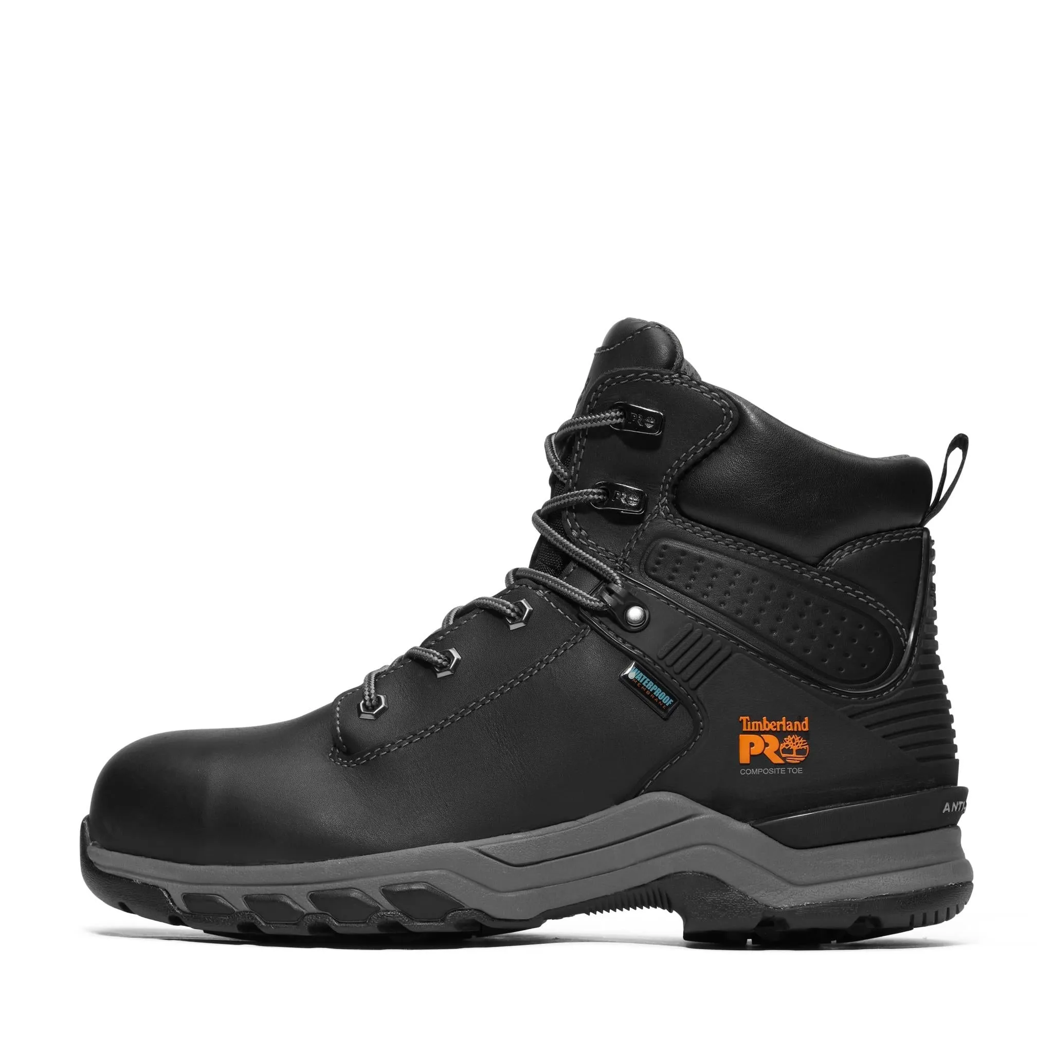 Hypercharge 6 Inch Composite Toe Waterproof Work Boot Black