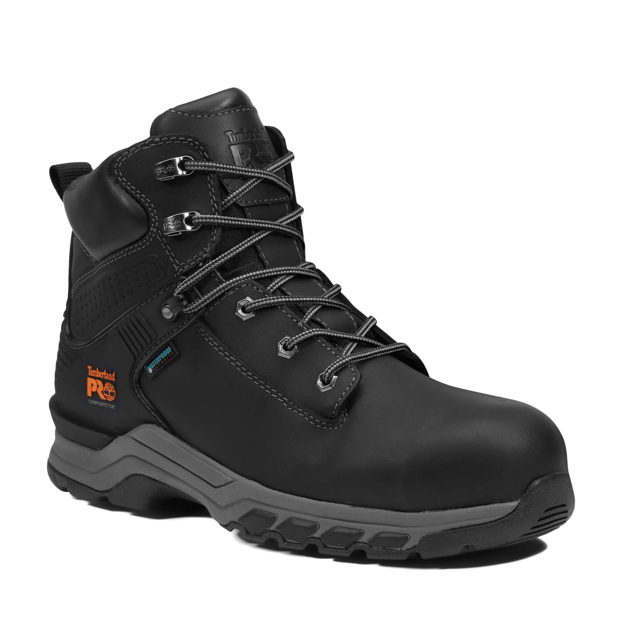 Hypercharge 6 Inch Composite Toe Waterproof Work Boot Black