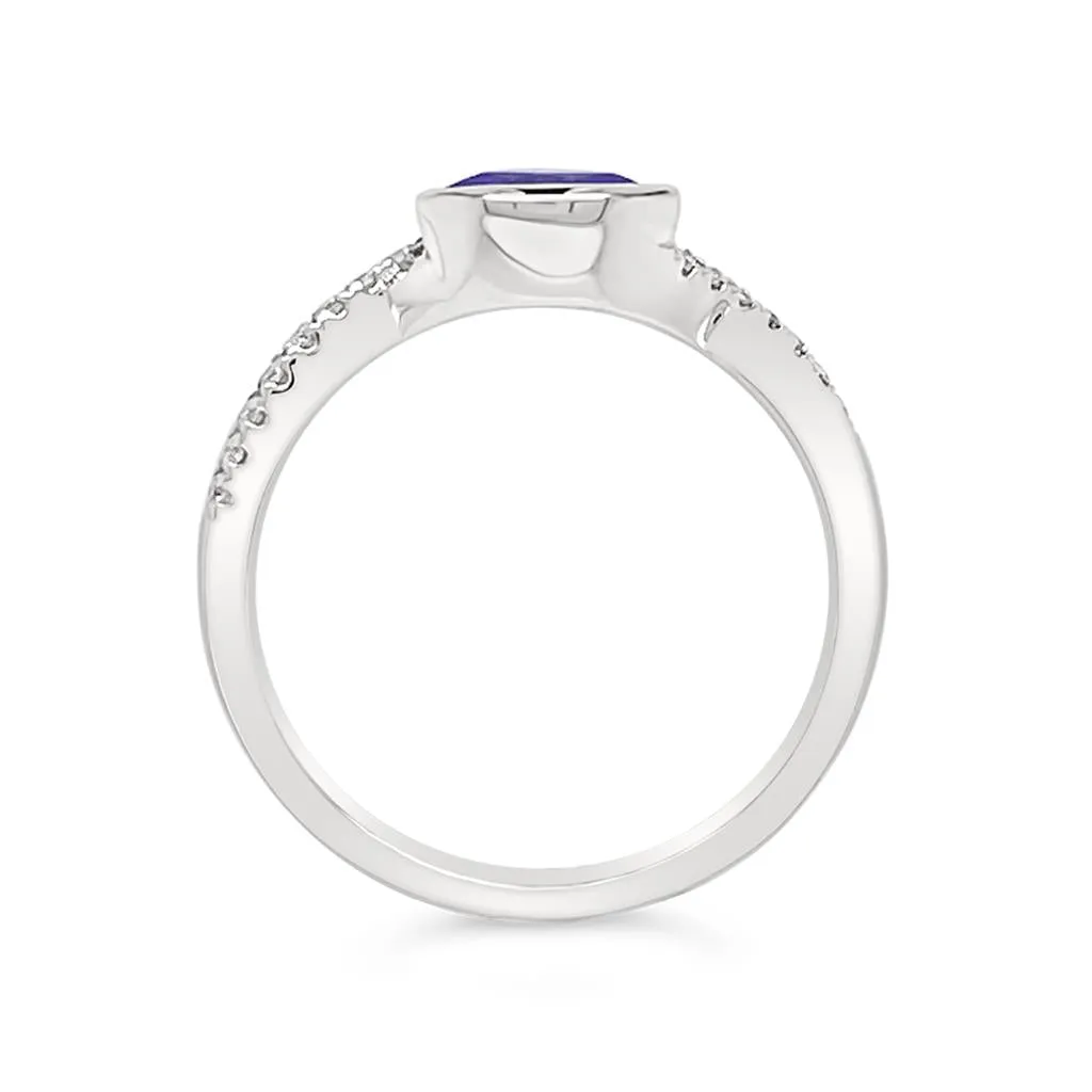 Irisa by Martin Binder Tanzanite & Diamond Ring (0.74 ct. tw. Gemstone)