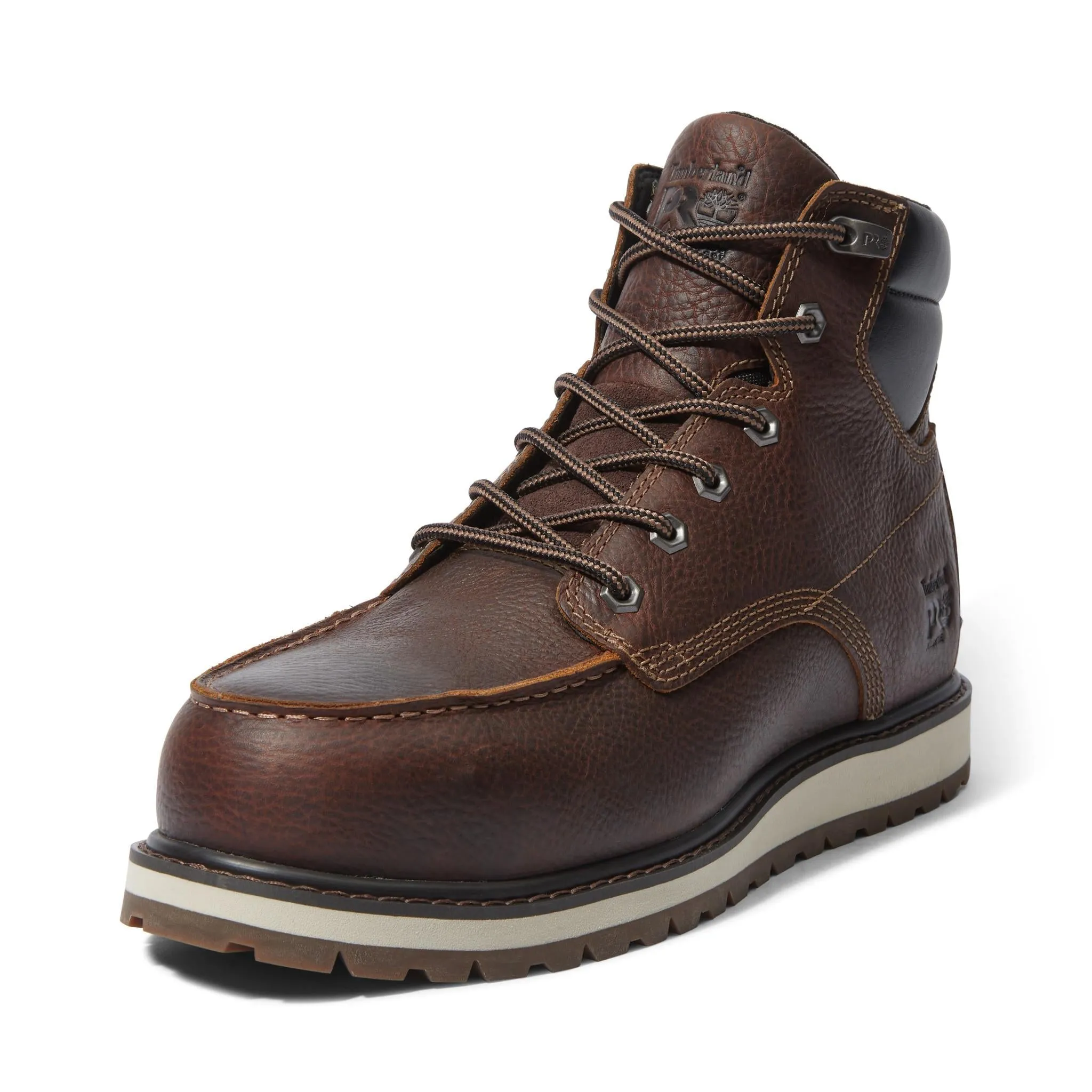 Irvine 6 Inch Alloy-Toe Work Boot Brown