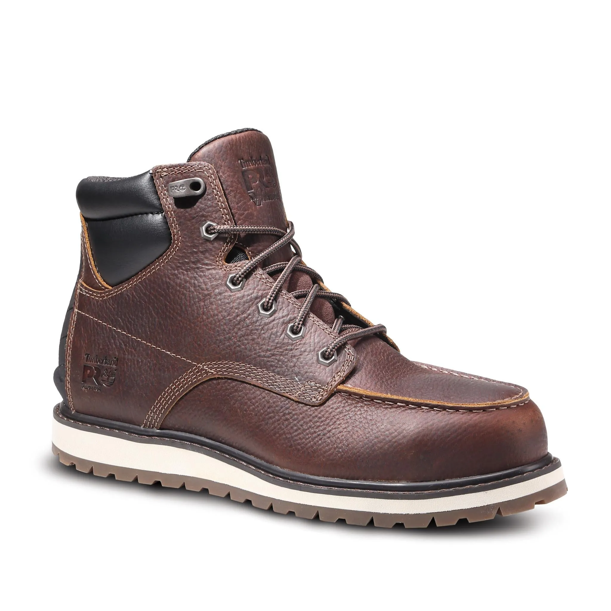 Irvine 6 Inch Alloy-Toe Work Boot Brown