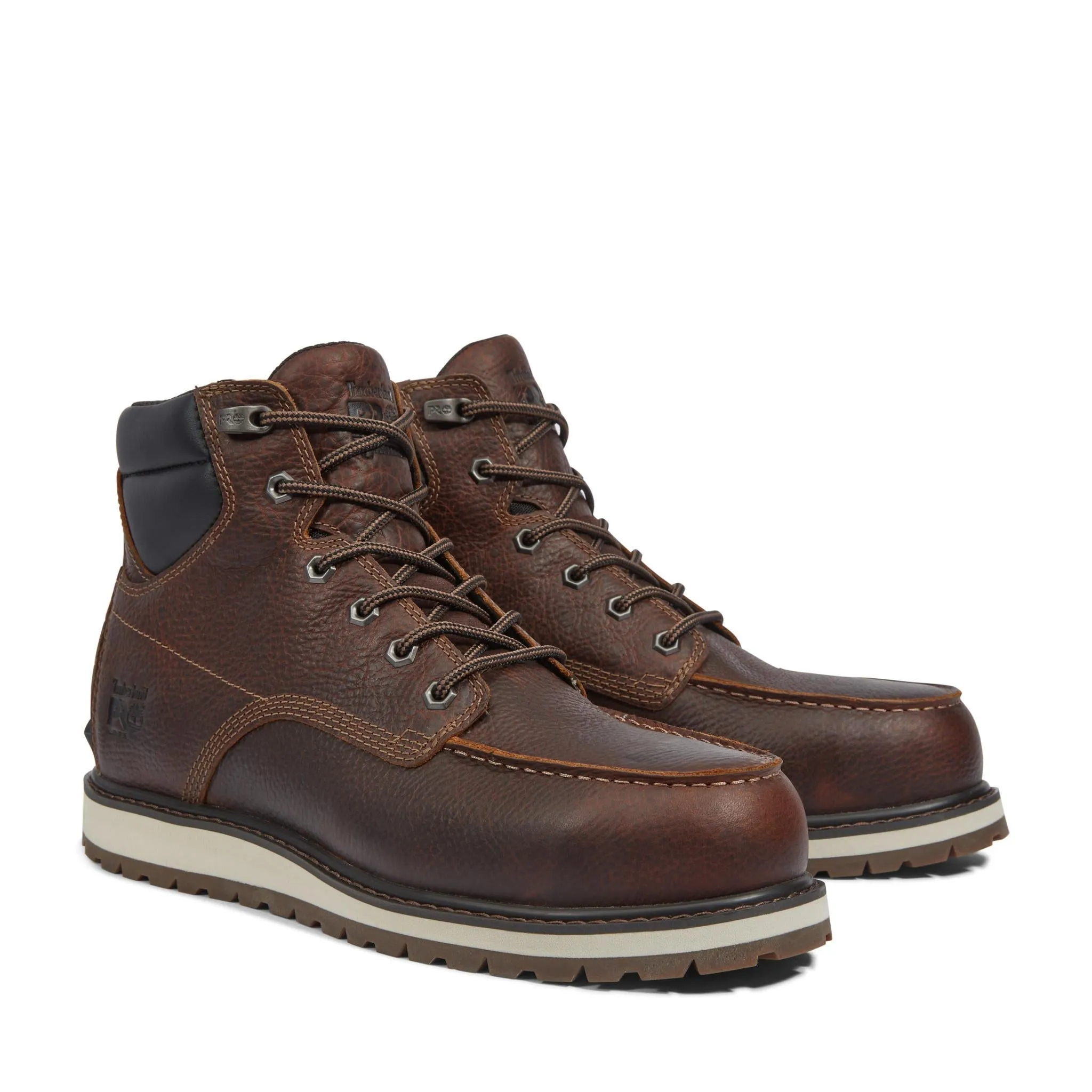 Irvine 6 Inch Alloy-Toe Work Boot Brown