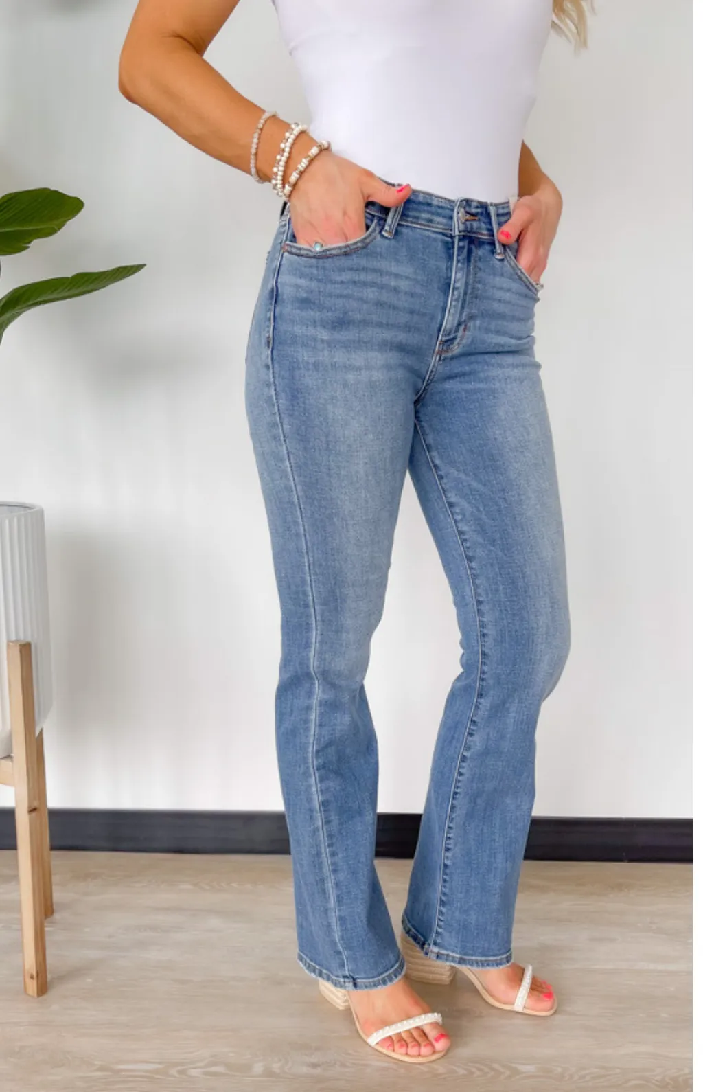 June High Rise Boot Cut Judy Blue Denim