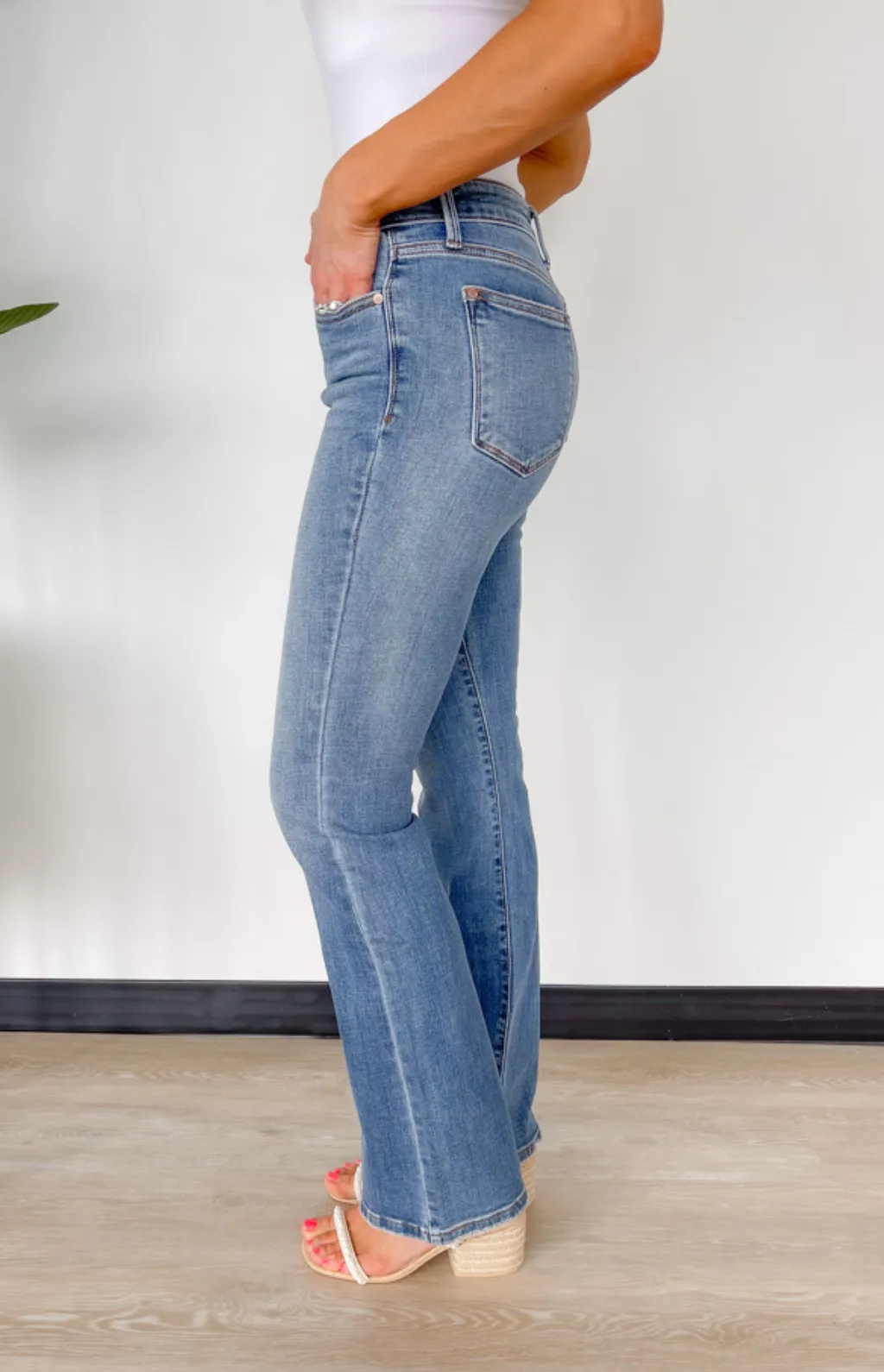 June High Rise Boot Cut Judy Blue Denim