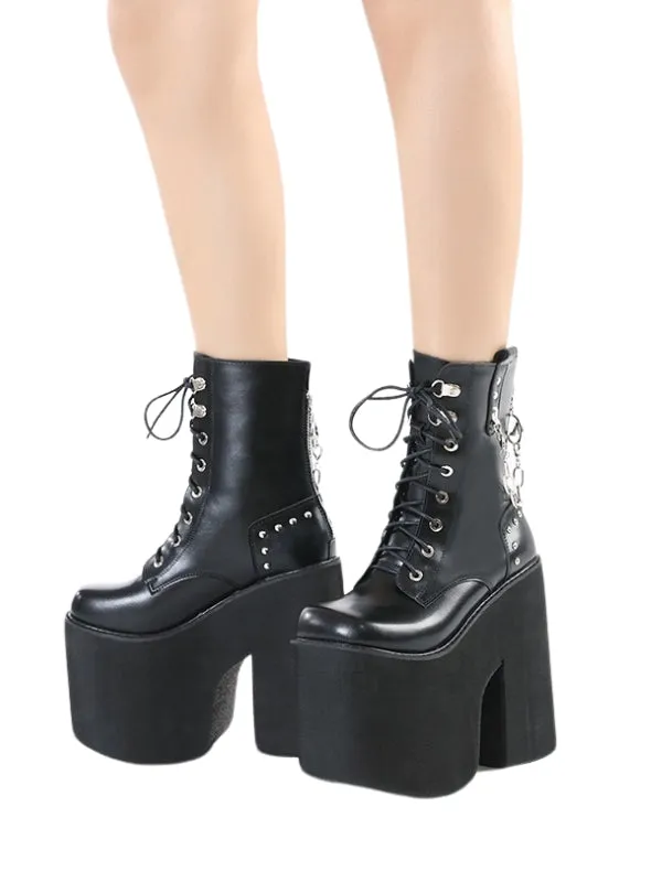 Kalma High Platform Boots