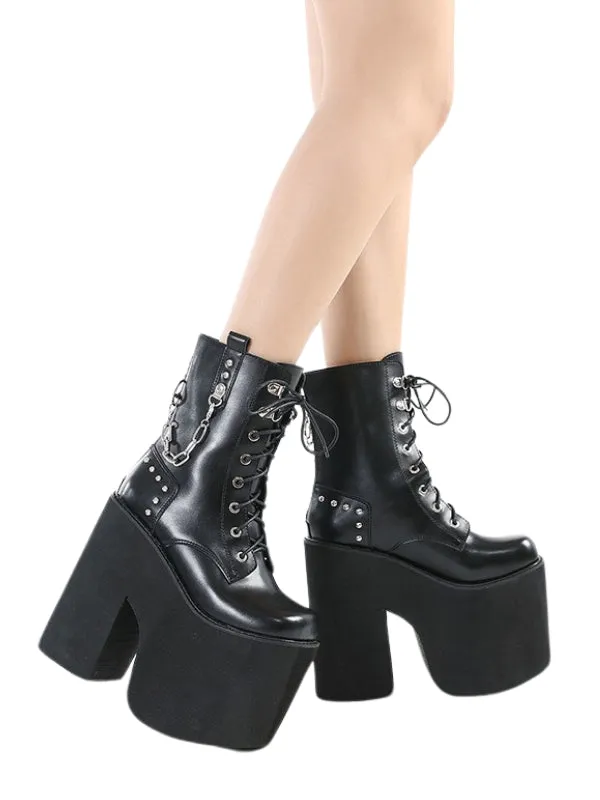 Kalma High Platform Boots