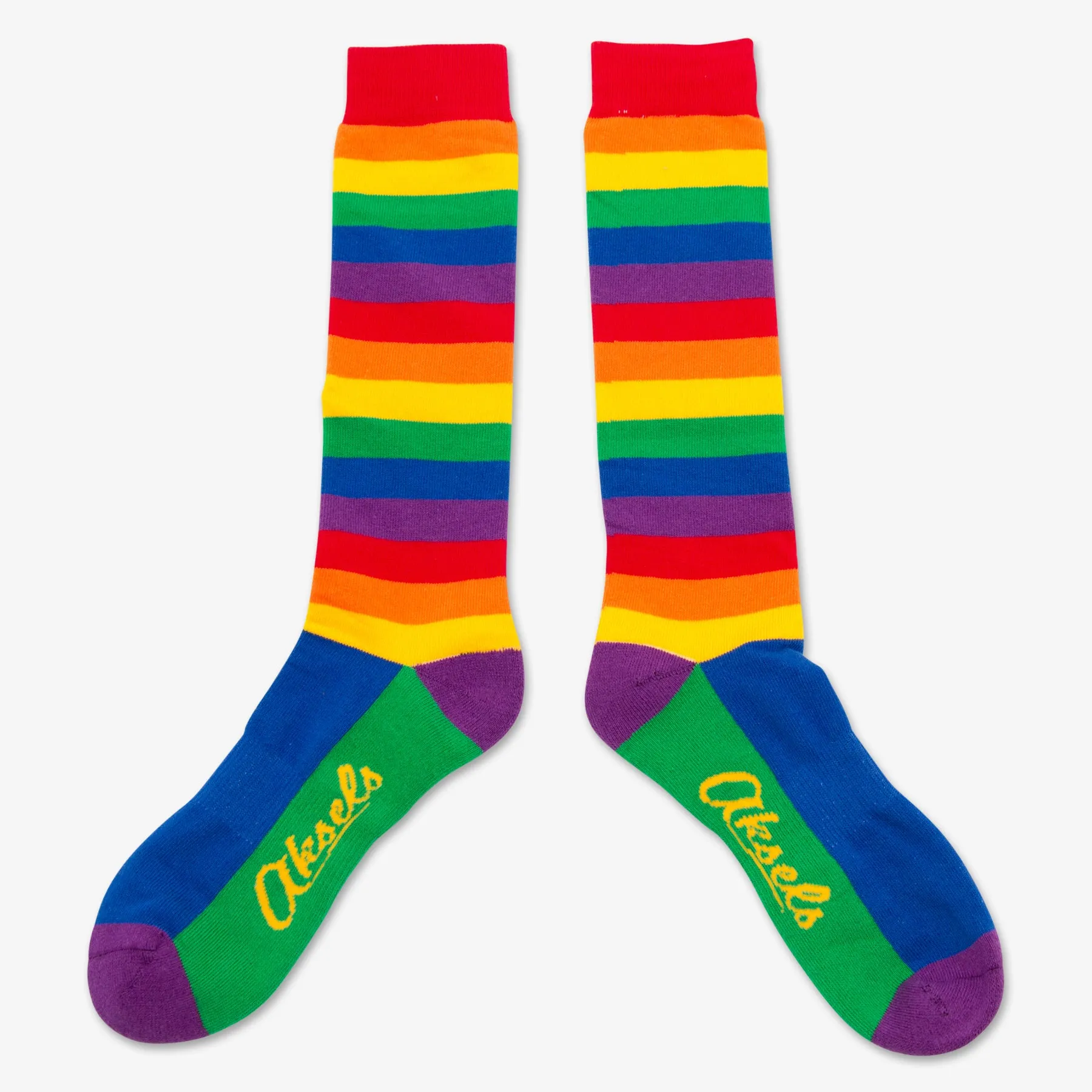 Knee High Rainbow Socks