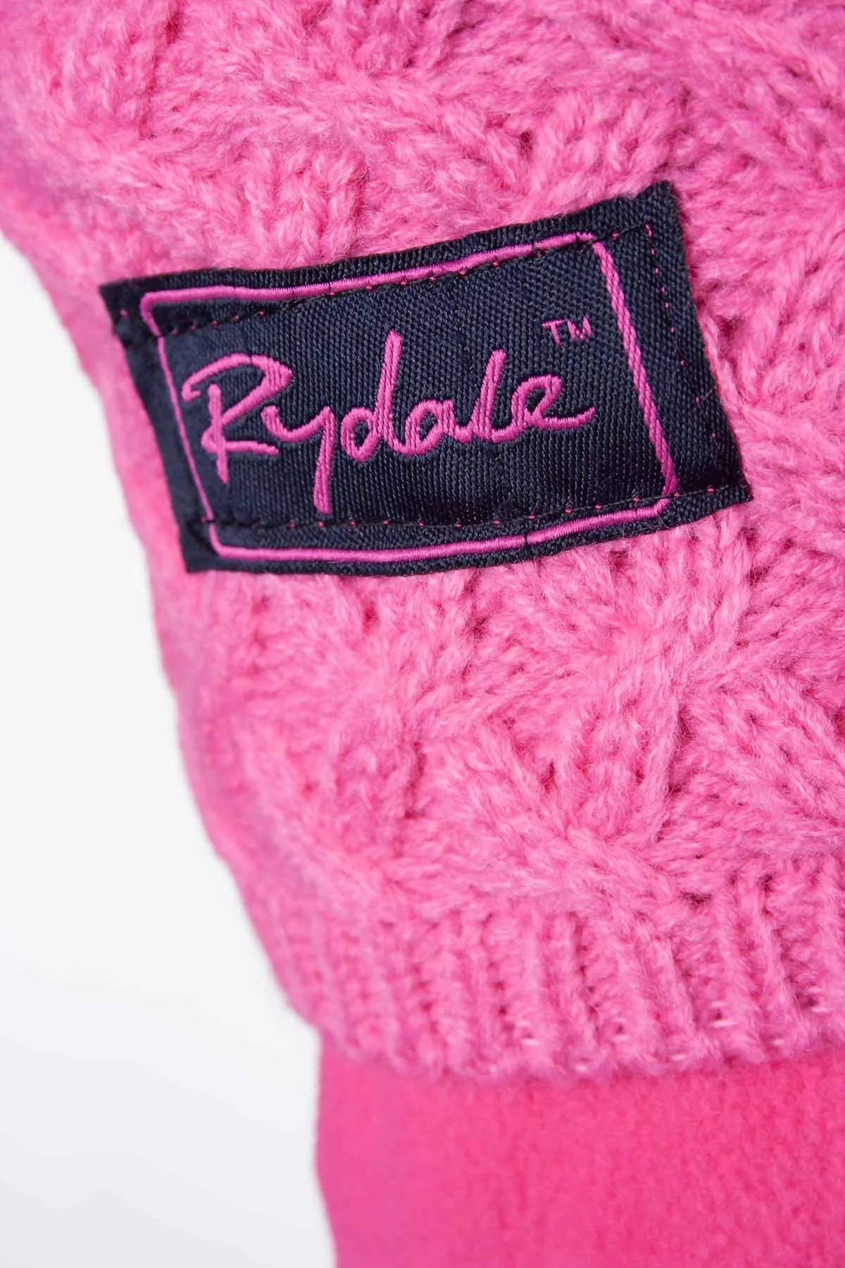 Ladies Cable Knit Boot Liners