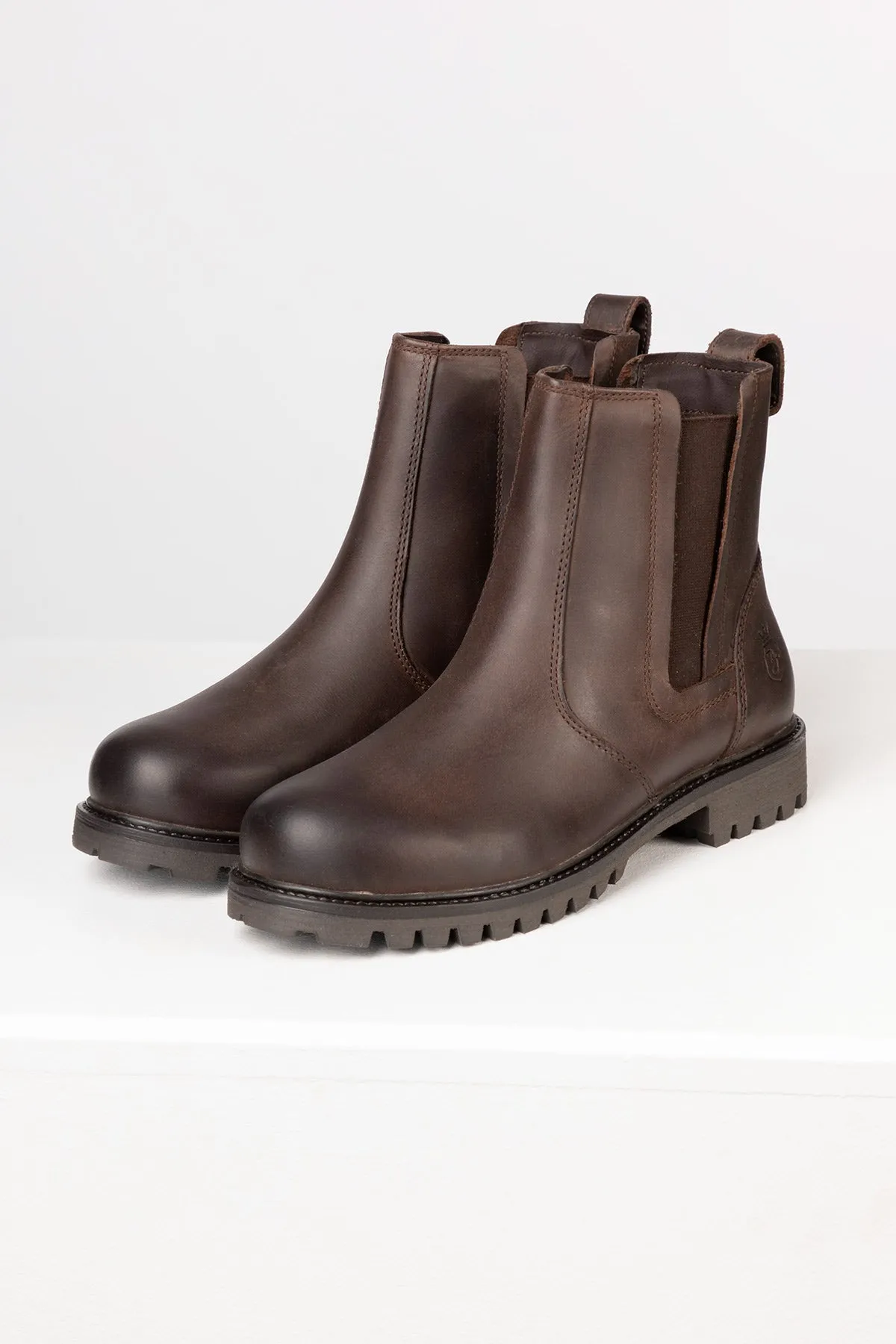 Ladies Pull On Leather Yard Boots - Kilburn II