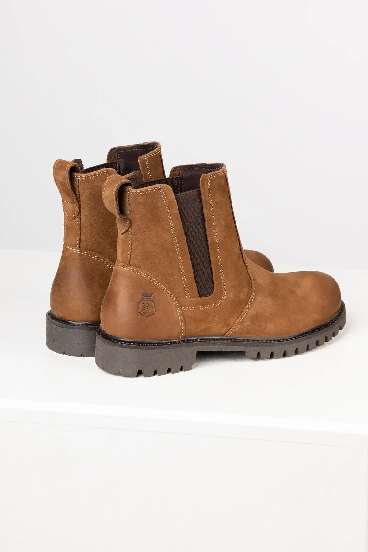 Ladies Pull On Leather Yard Boots - Kilburn II