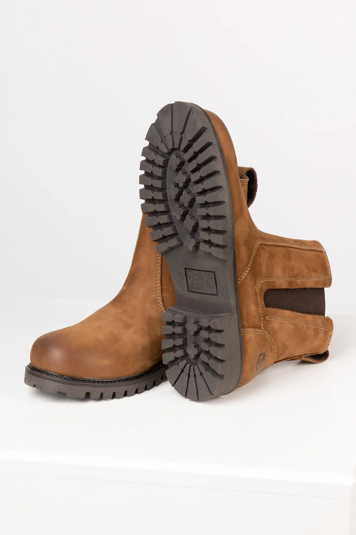 Ladies Pull On Leather Yard Boots - Kilburn II