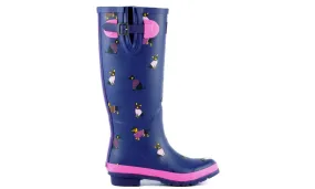 Lazy Dogz - Harper Wellingtons Navy