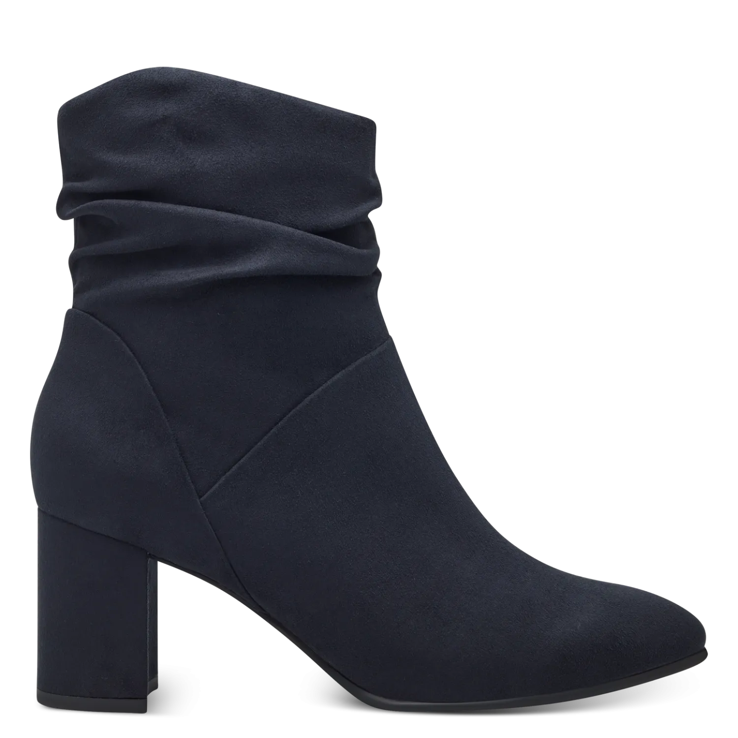 Marco Tozzi Ladies Ruched Zip Ankle Heel Boot 25307 41 840