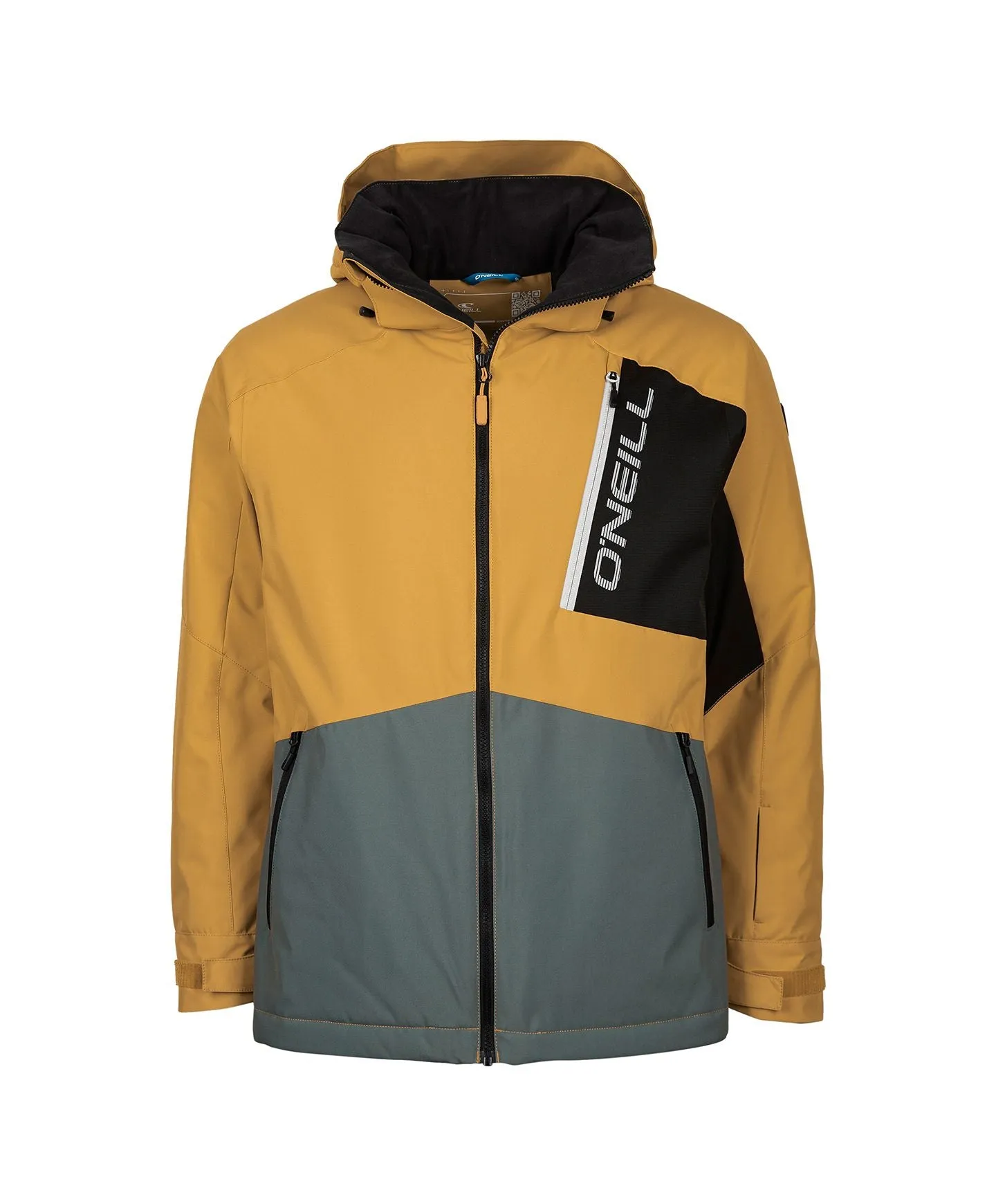 Men's Jigsaw Snow Jacket - Nugget Colour Block