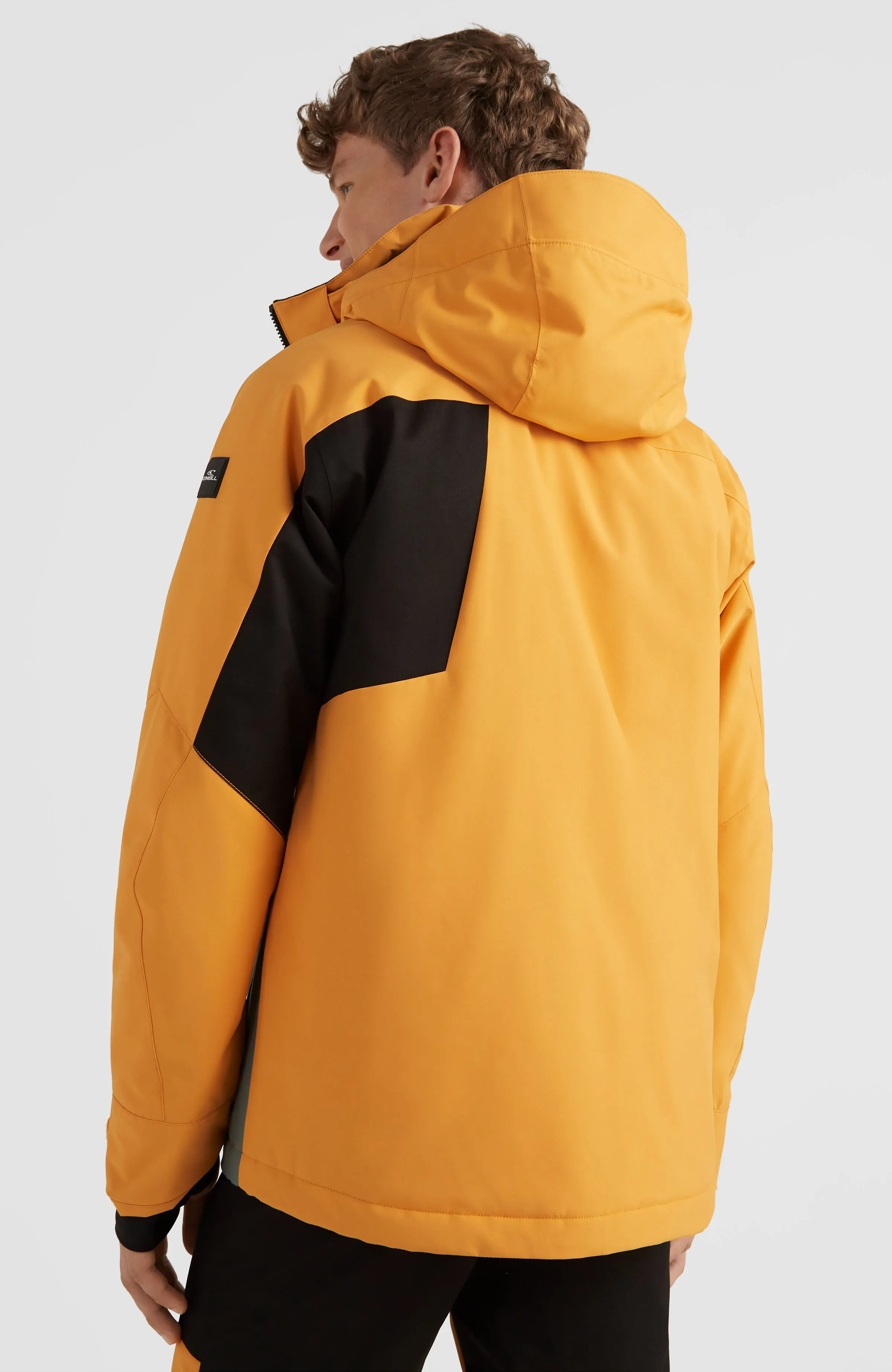 Men's Jigsaw Snow Jacket - Nugget Colour Block