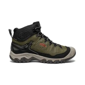 MEN'S TARGHEE IV MID WP  - DARK OLIVE/GOLD FLAME