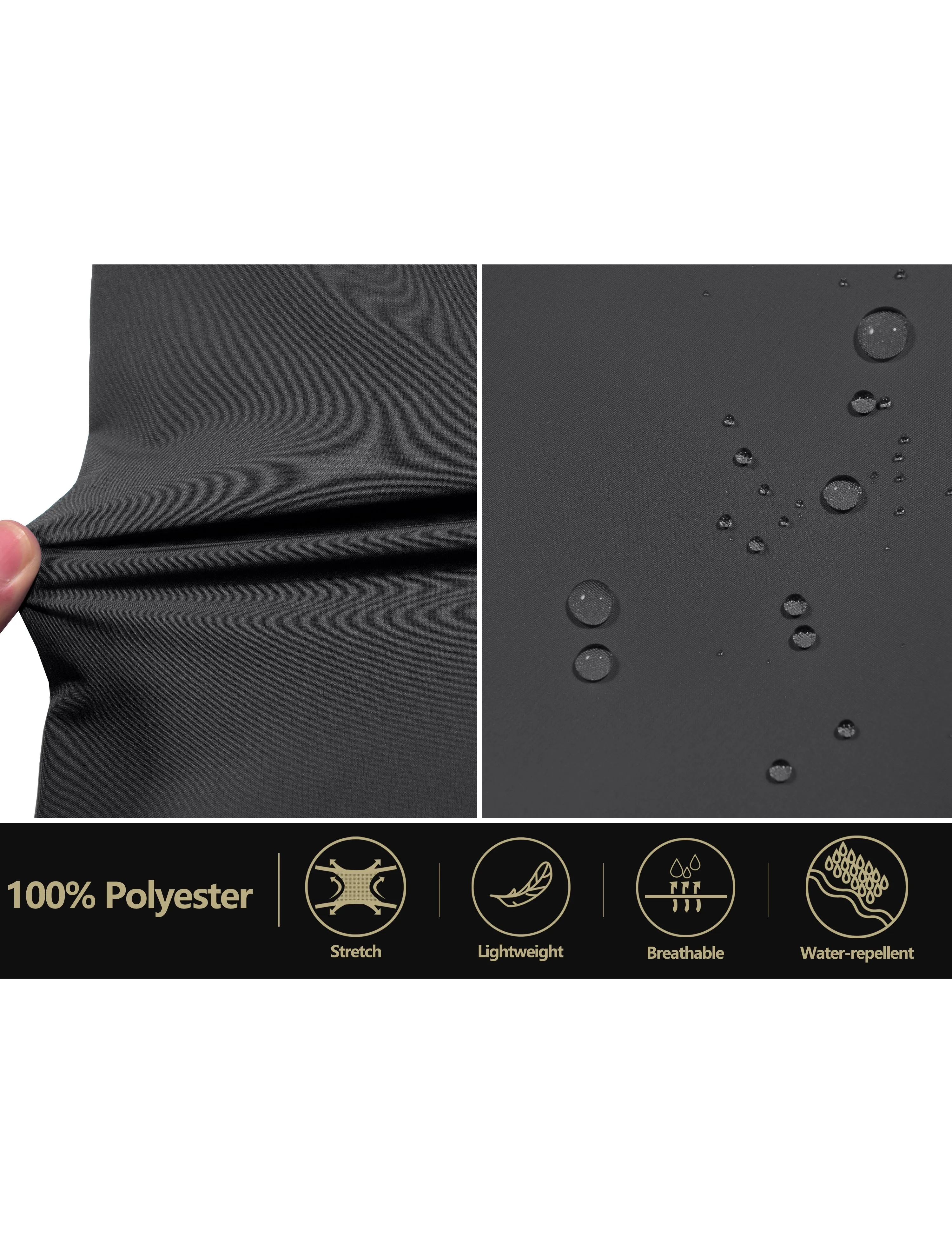 Men's Waterproof Breathable Rain Golf Pants