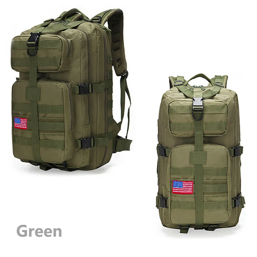 Military Outdoor Tactical Shoulder Backpack Camping Hiking Bag