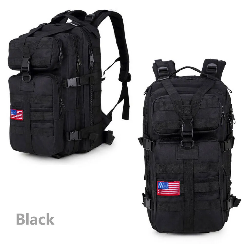 Military Outdoor Tactical Shoulder Backpack Camping Hiking Bag