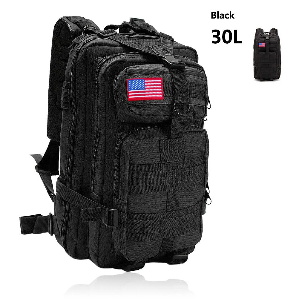 Military Outdoor Tactical Shoulder Backpack Camping Hiking Bag