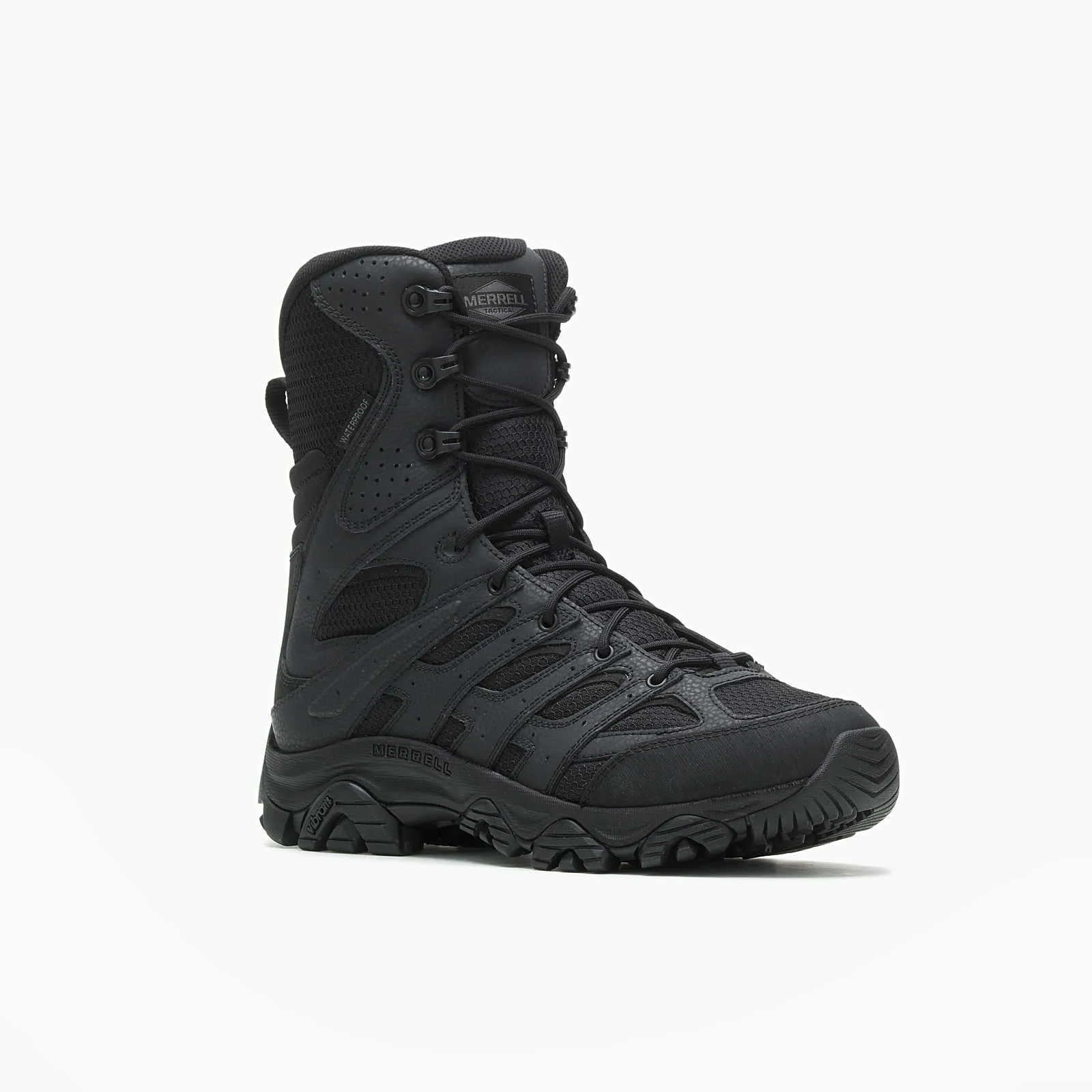 Moab 3 8" Zip Men's Tactical Work Boots Tactical Black