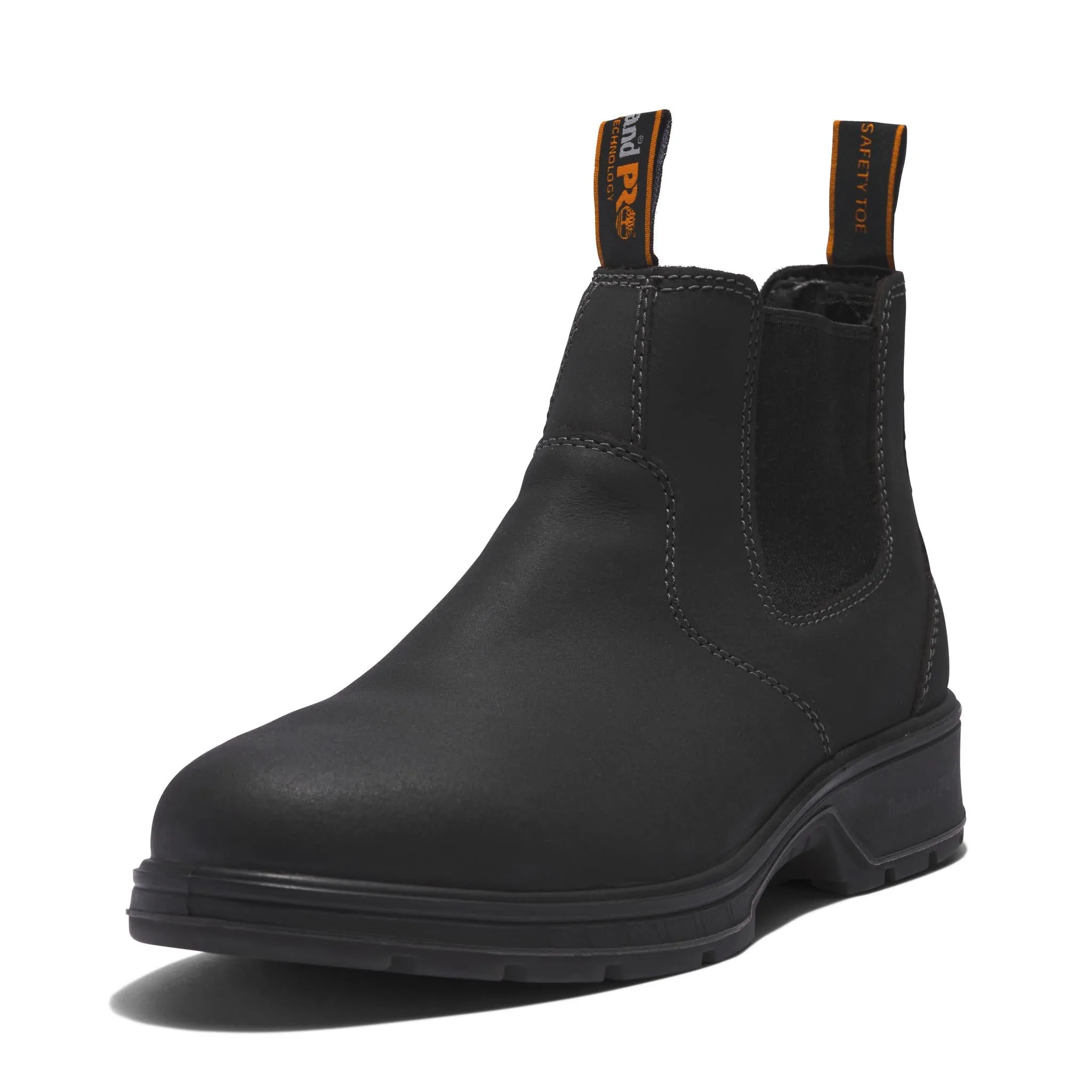 Nashoba Composite-Toe Chelsea Work Boot Black