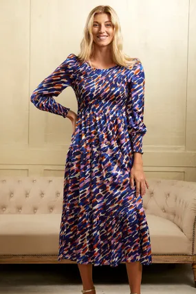 Phoebe - Multi Colour Print Dress - 50% OFF