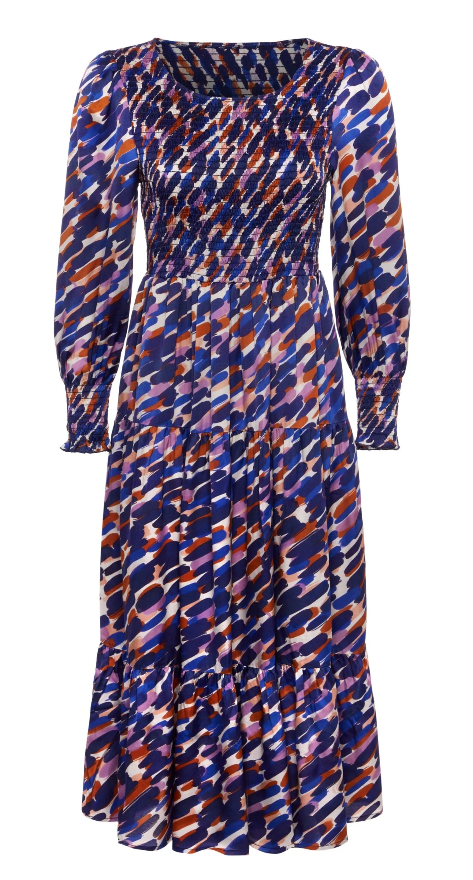 Phoebe - Multi Colour Print Dress - 50% OFF