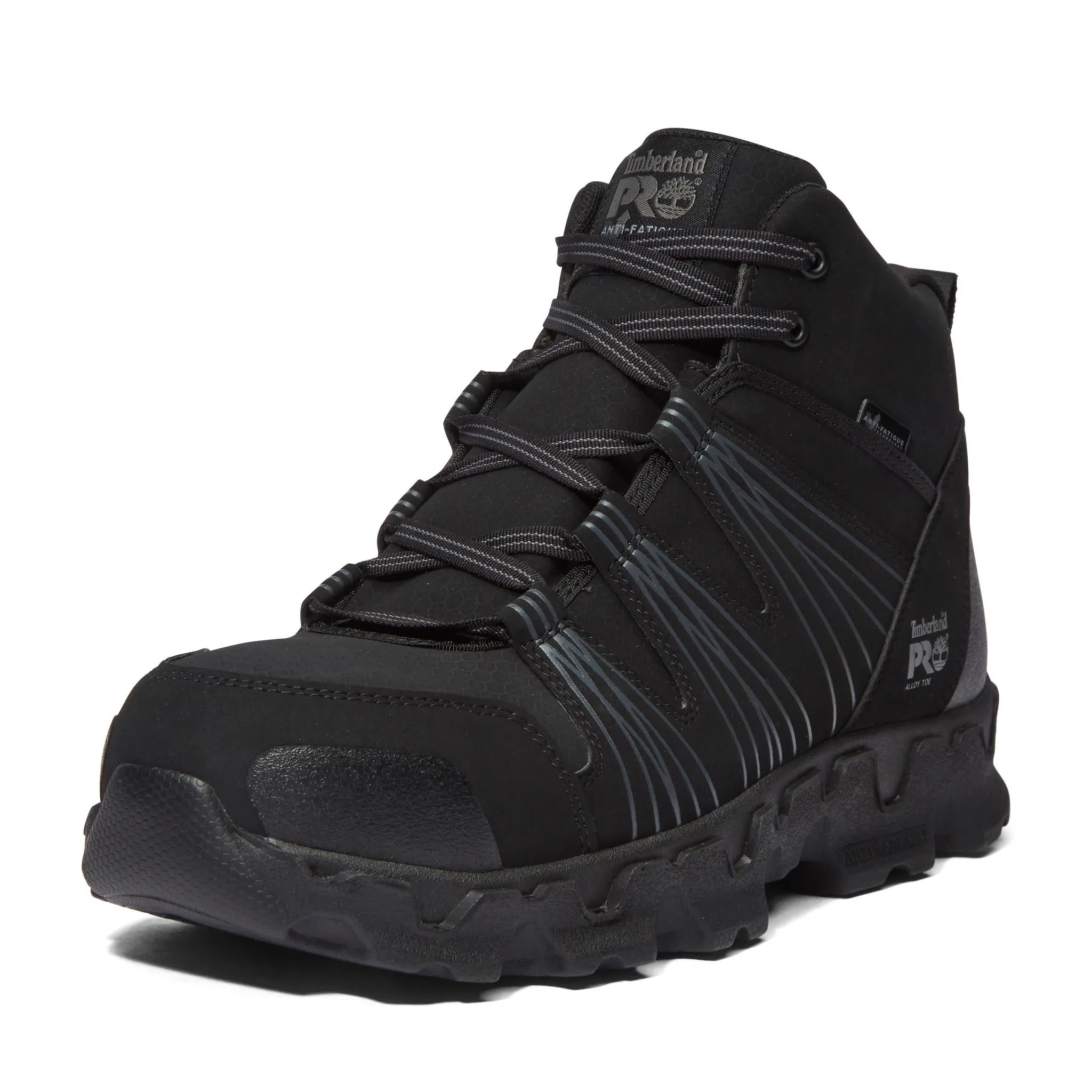 Powertrain Alloy-Toe Work Boot Black