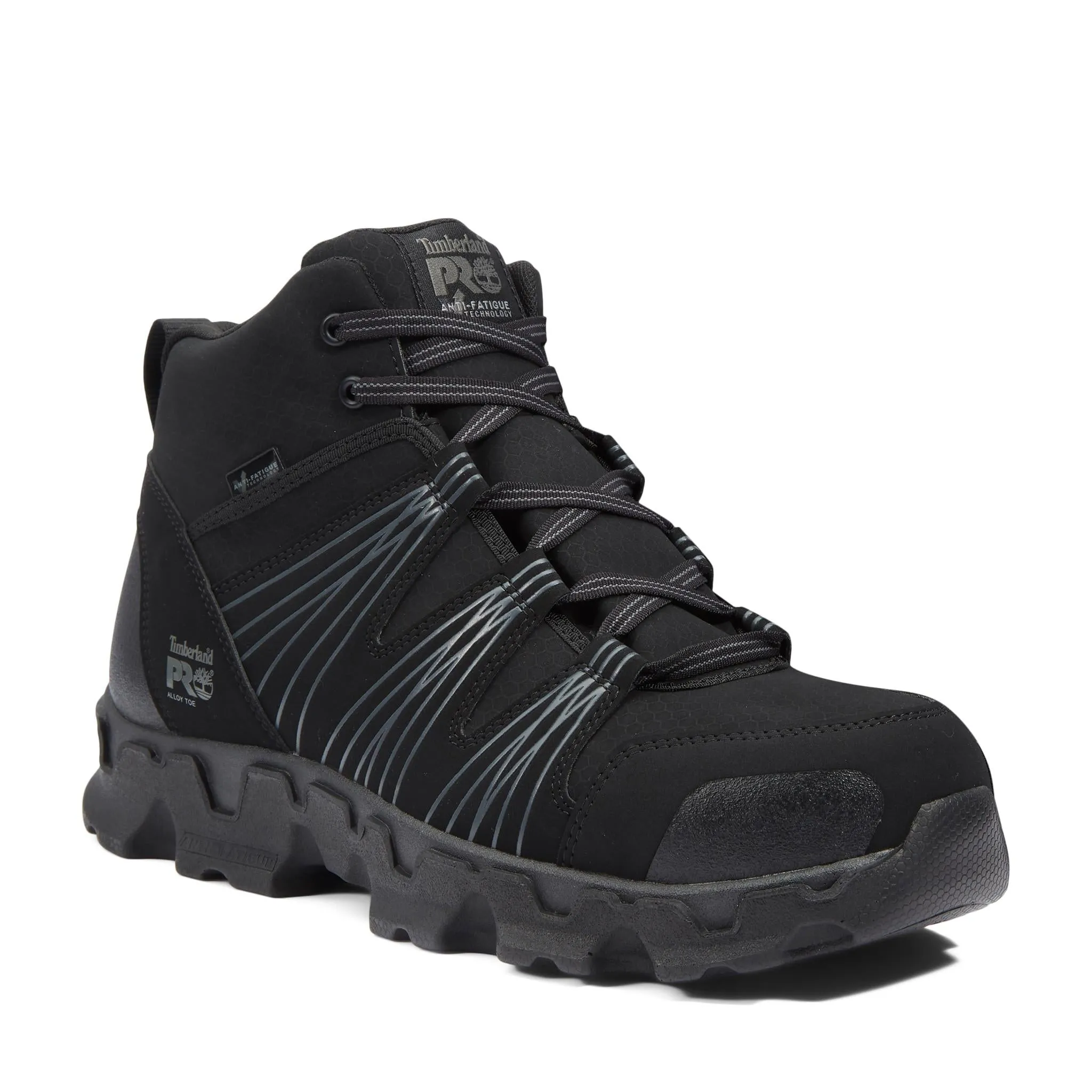 Powertrain Alloy-Toe Work Boot Black