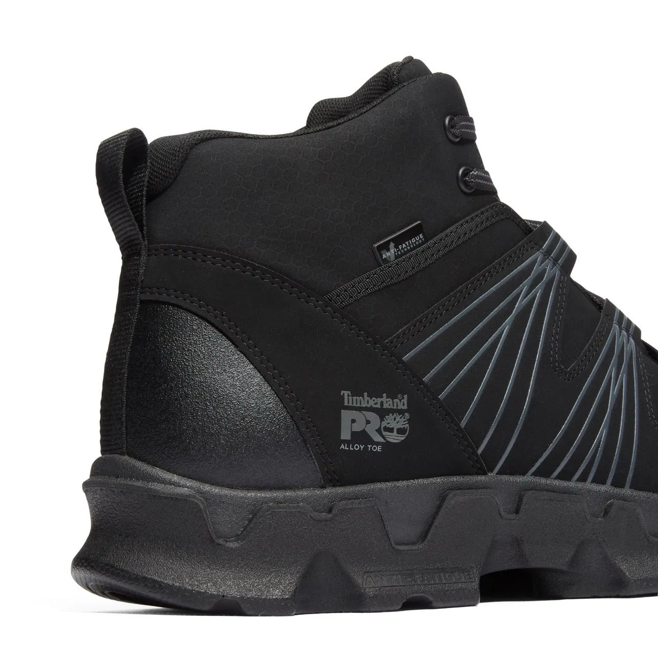 Powertrain Alloy-Toe Work Boot Black