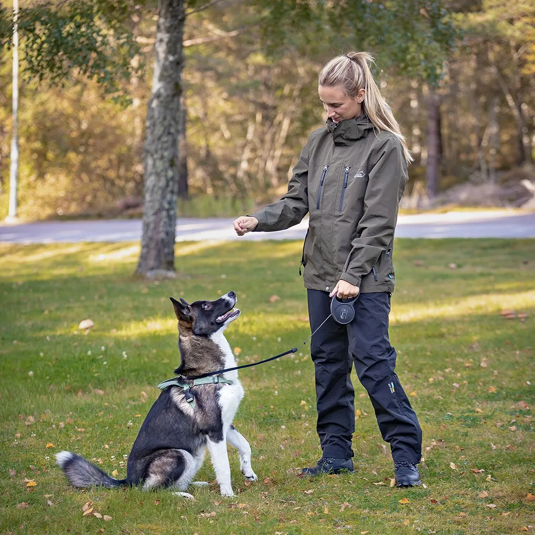 Protective Rain Jacket Lady (Olive)