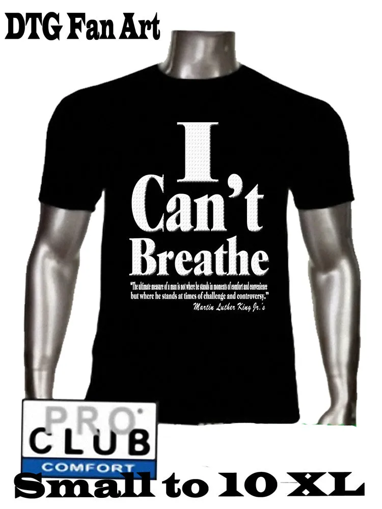 "I Can't Breathe" Graphic T Shirt