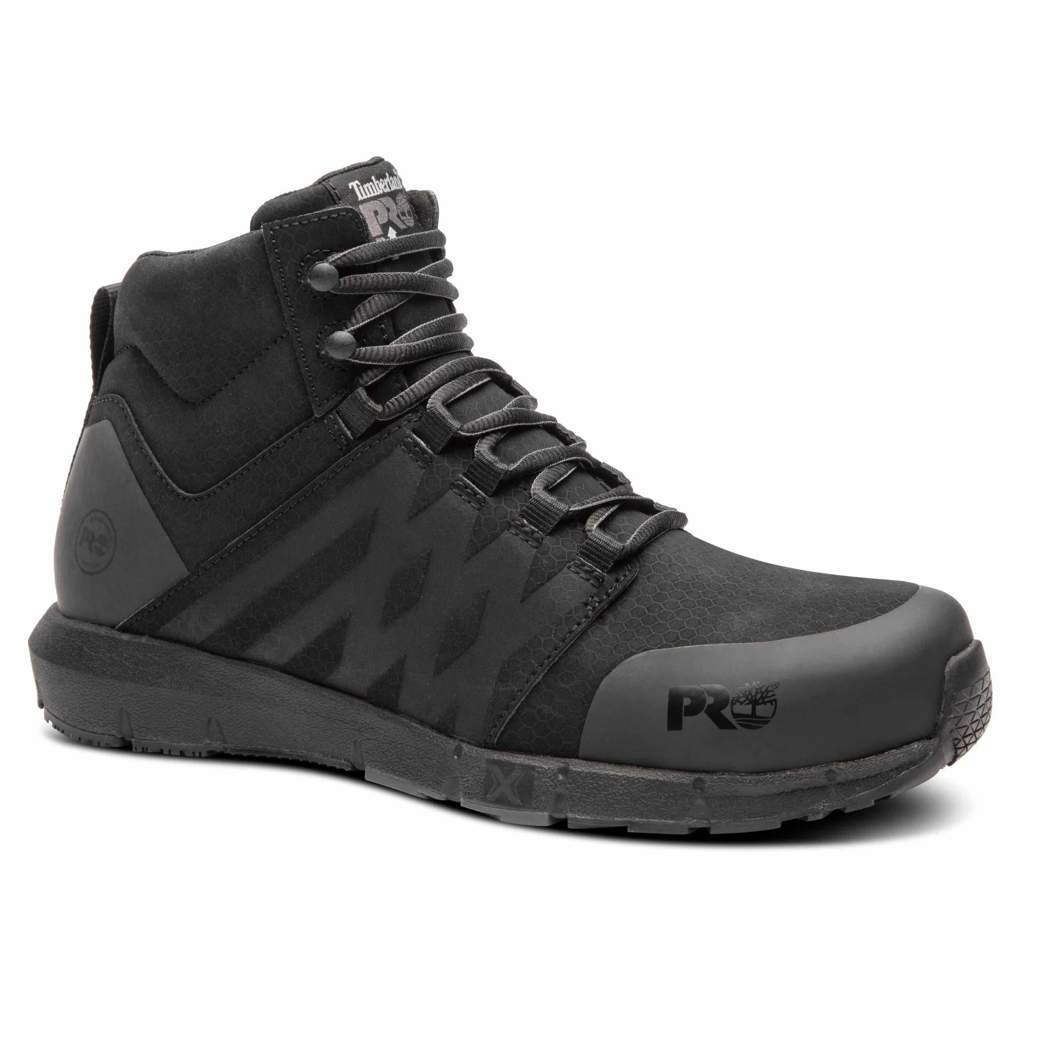 Radius Composite-Toe Work Boot Black