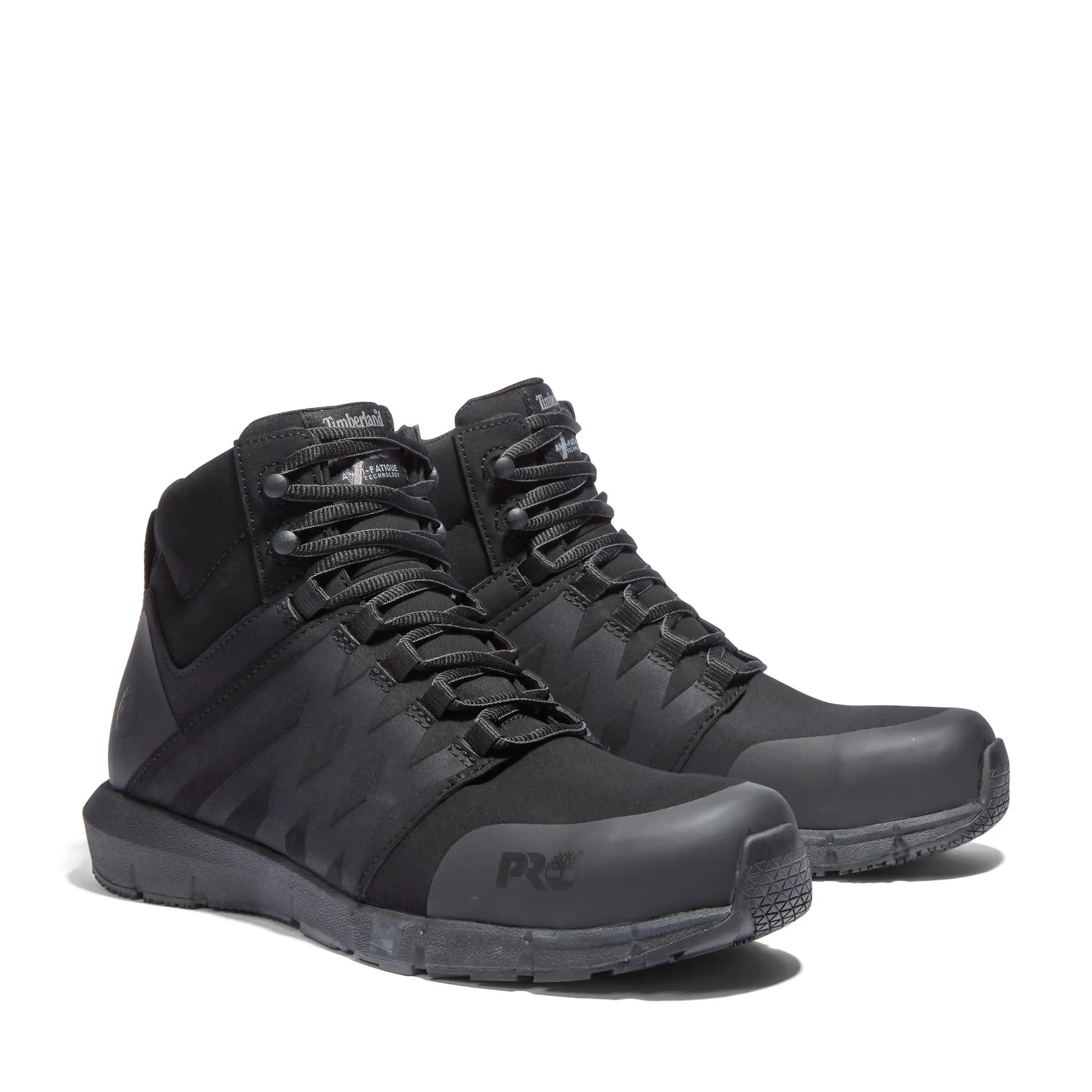 Radius Composite-Toe Work Boot Black