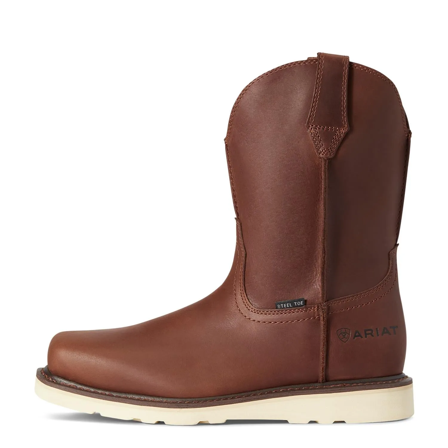 Rambler Wedge Steel Toe Work Boot Foothill Brown