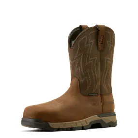 Rebar Flex SD Composite Toe Work Boot Distressed Brown