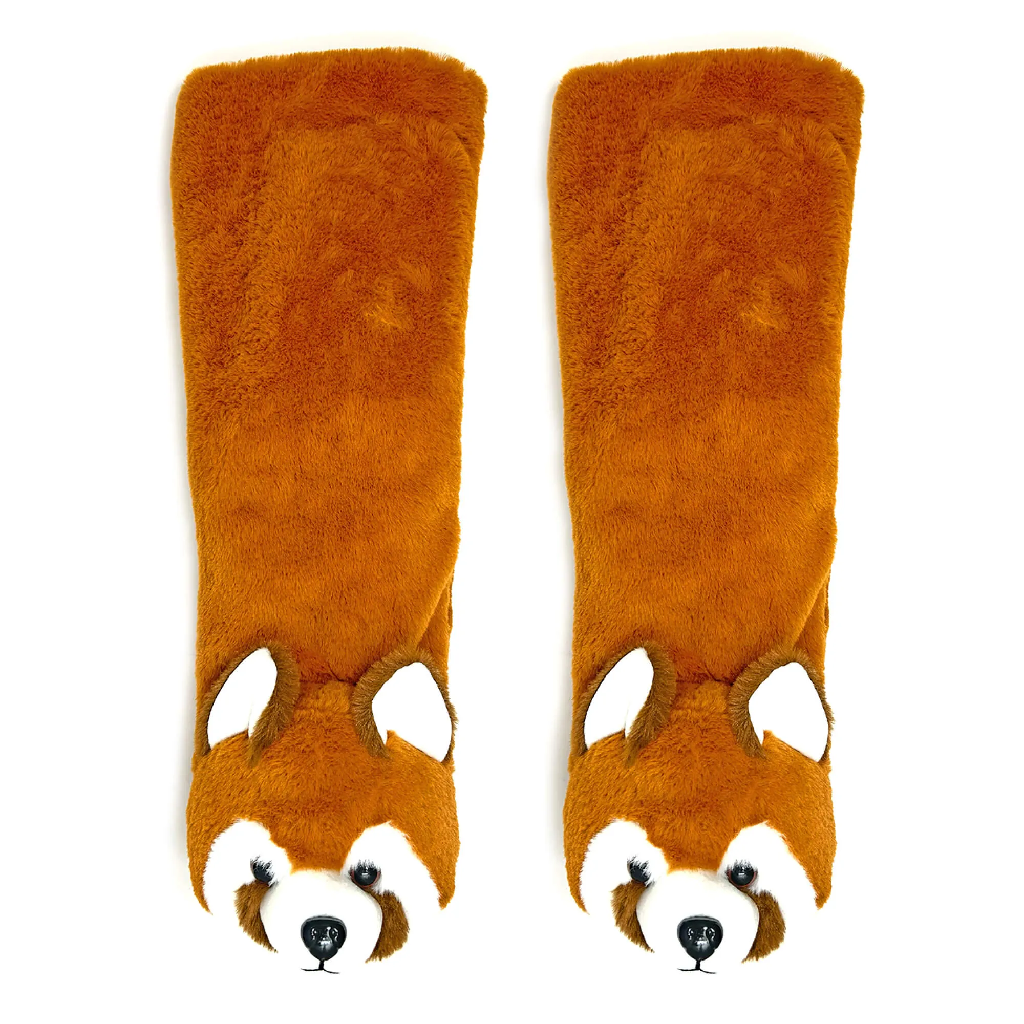 Red Panda Slipper Socks