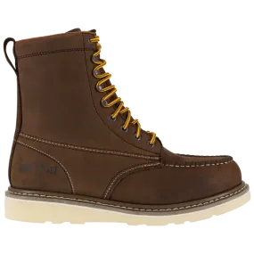 Reinforcer Steel-Toe 8 inch Work Boot Brown